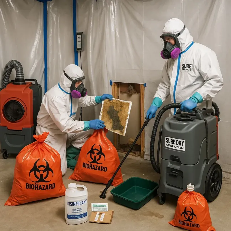 Contaminated Water Handling Protocols process in New Territory, TX